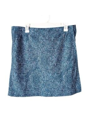 RipSkirt Skirt Women's Large Hawaii Casella Midnight Mosaic Shibori Quick Dry
